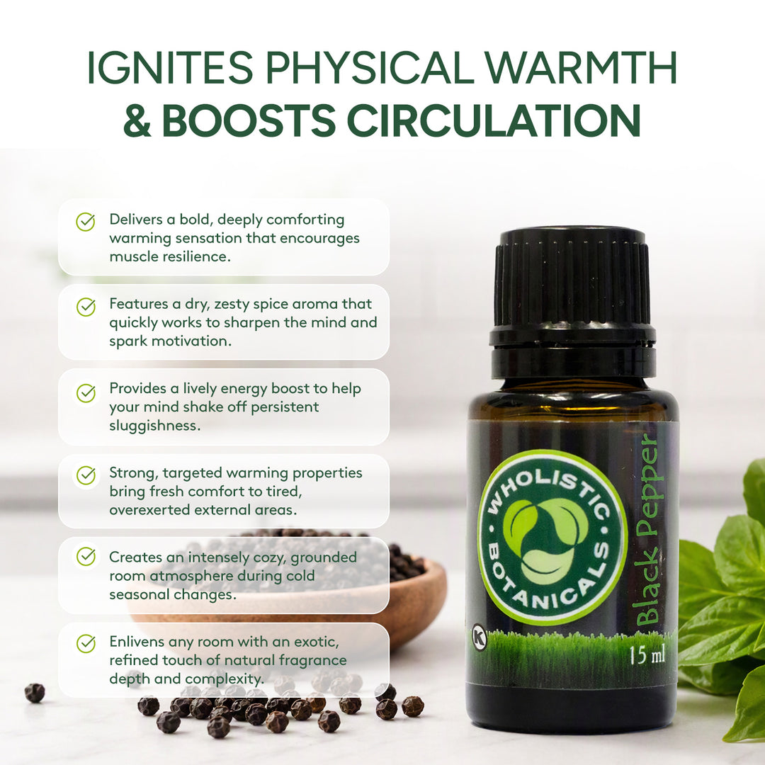 Black Pepper Essential Oil
