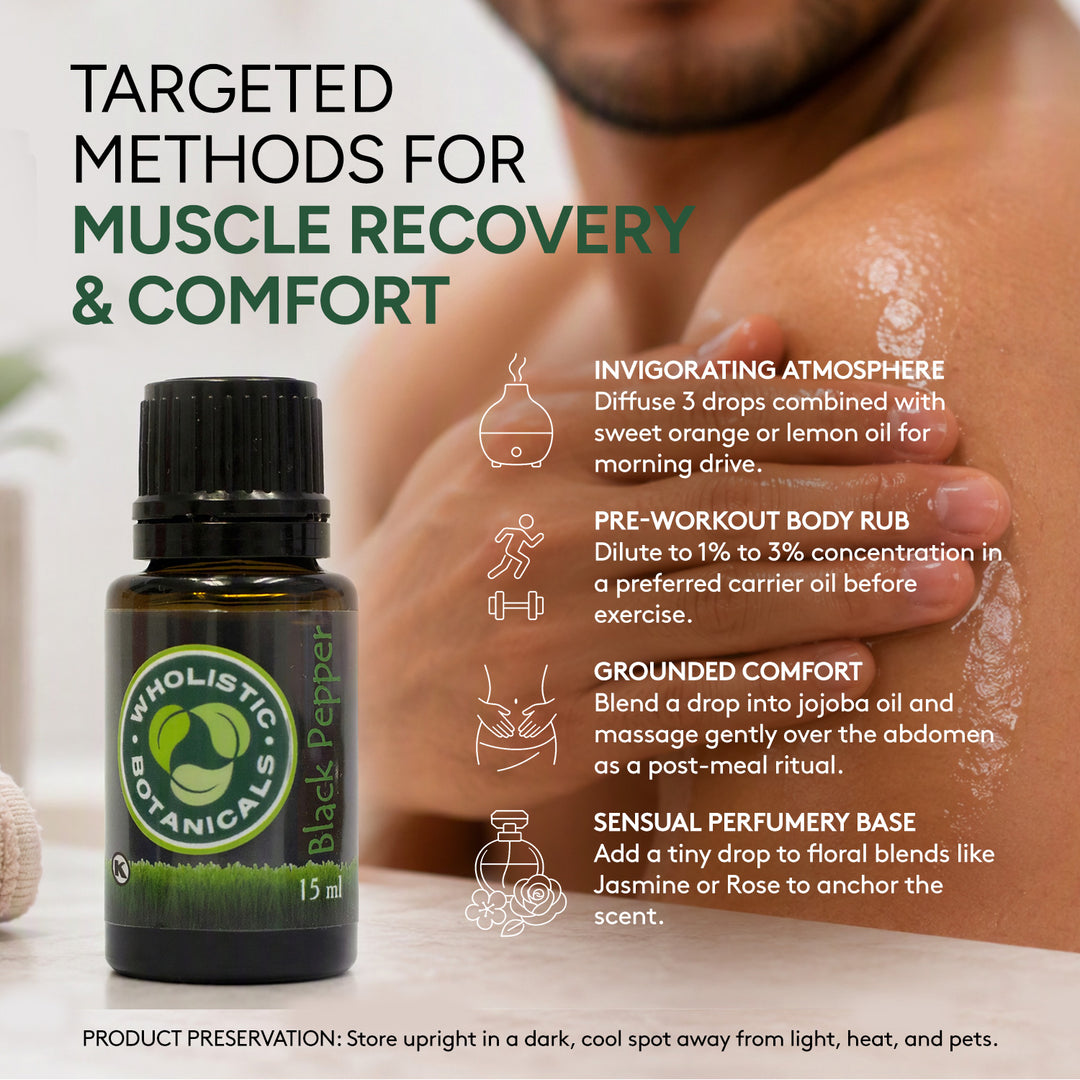 Black Pepper Essential Oil