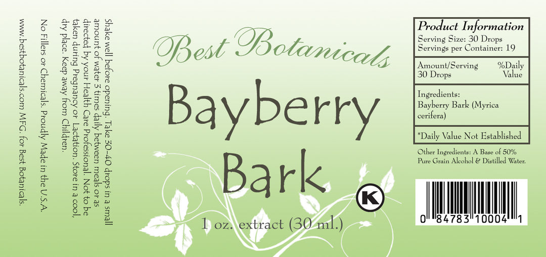 Bayberry Root Bark Extract