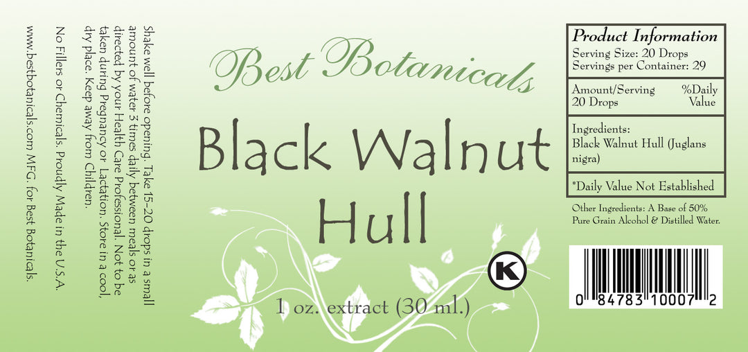 Black Walnut Hull Extract
