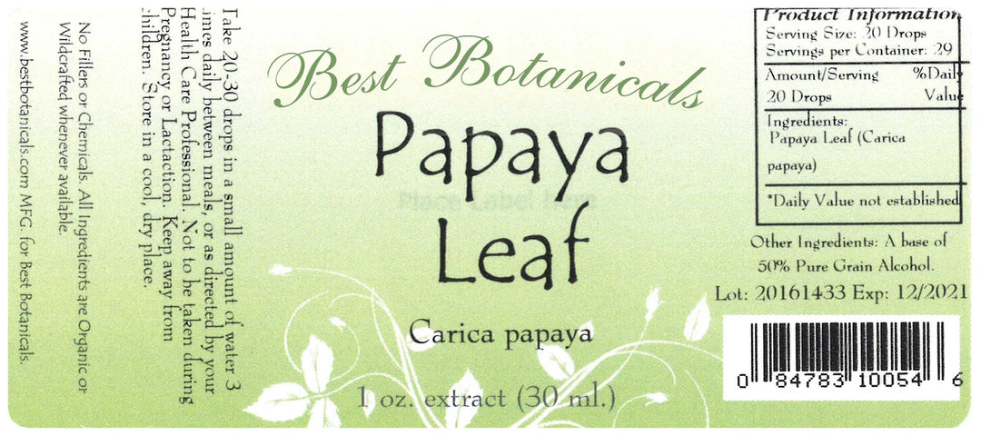 Papaya Leaf Extract