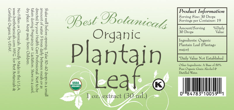 Plantain Leaf Extract