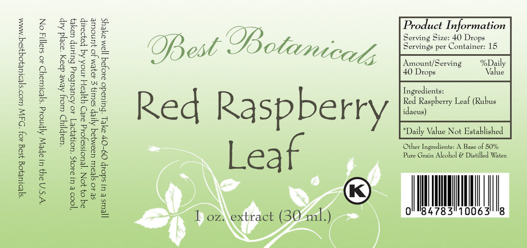 Red Raspberry Leaf Extract