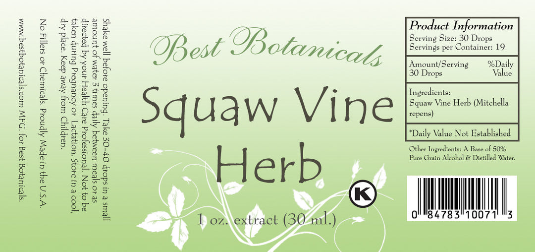 Squaw Vine Herb Extract