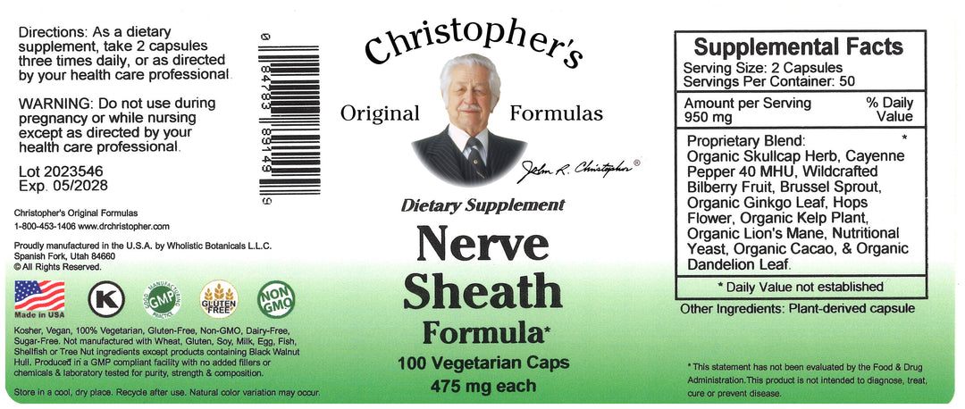 Nerve Sheath Formula Capsule