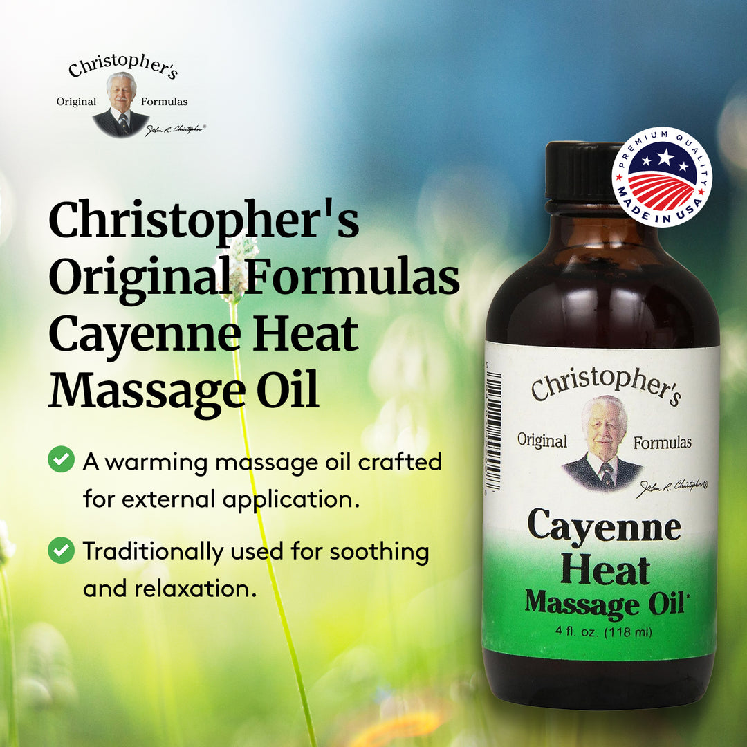 Cayenne Heat Massage Oil
