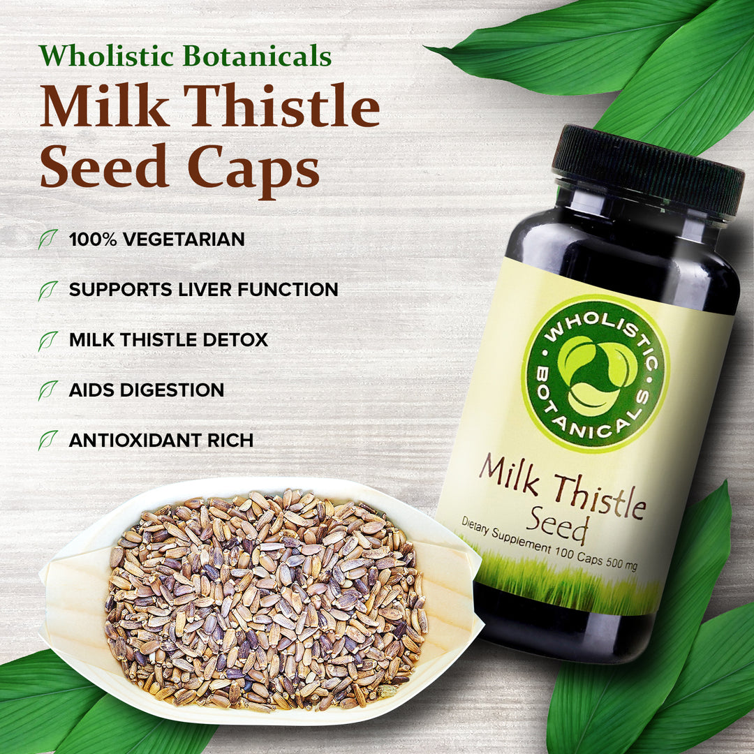 Milk Thistle Seed Capsule