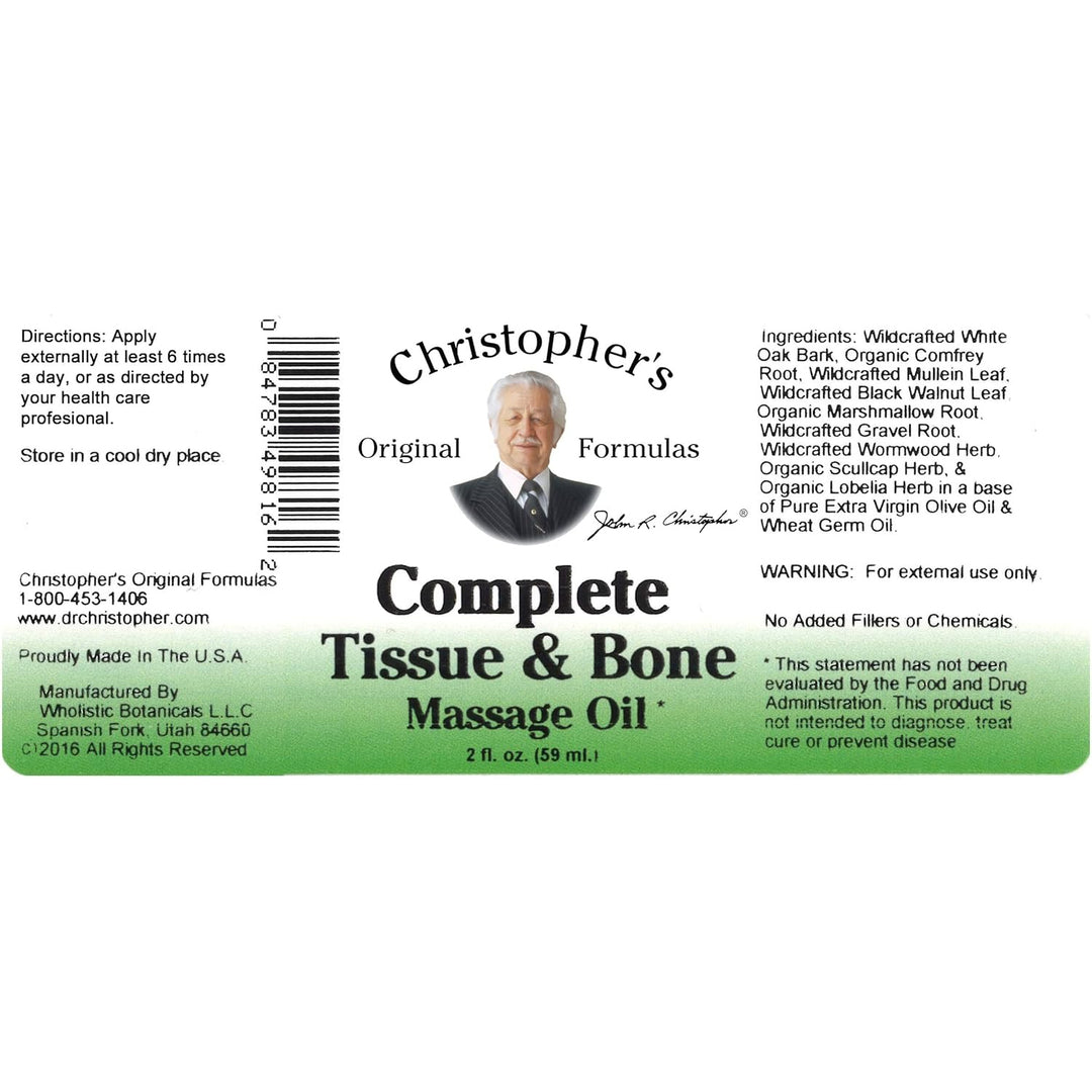 Complete Tissue &amp; Bone Massage Oil