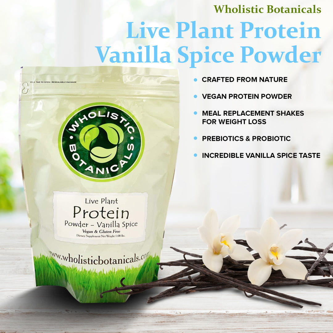 Live Plant Protein Powder - Vanilla Spice