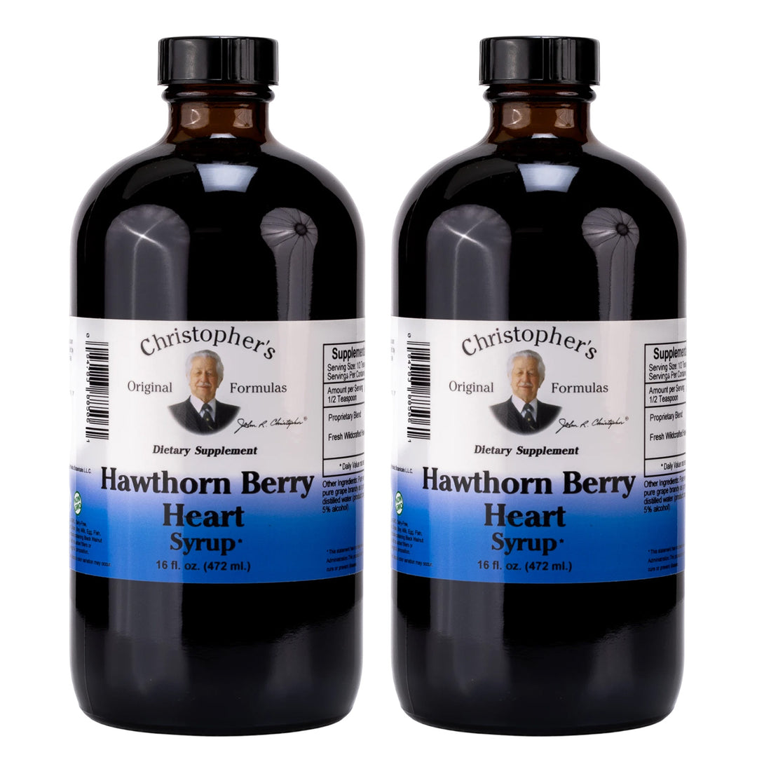 Hawthorn Berry Heart Syrup
