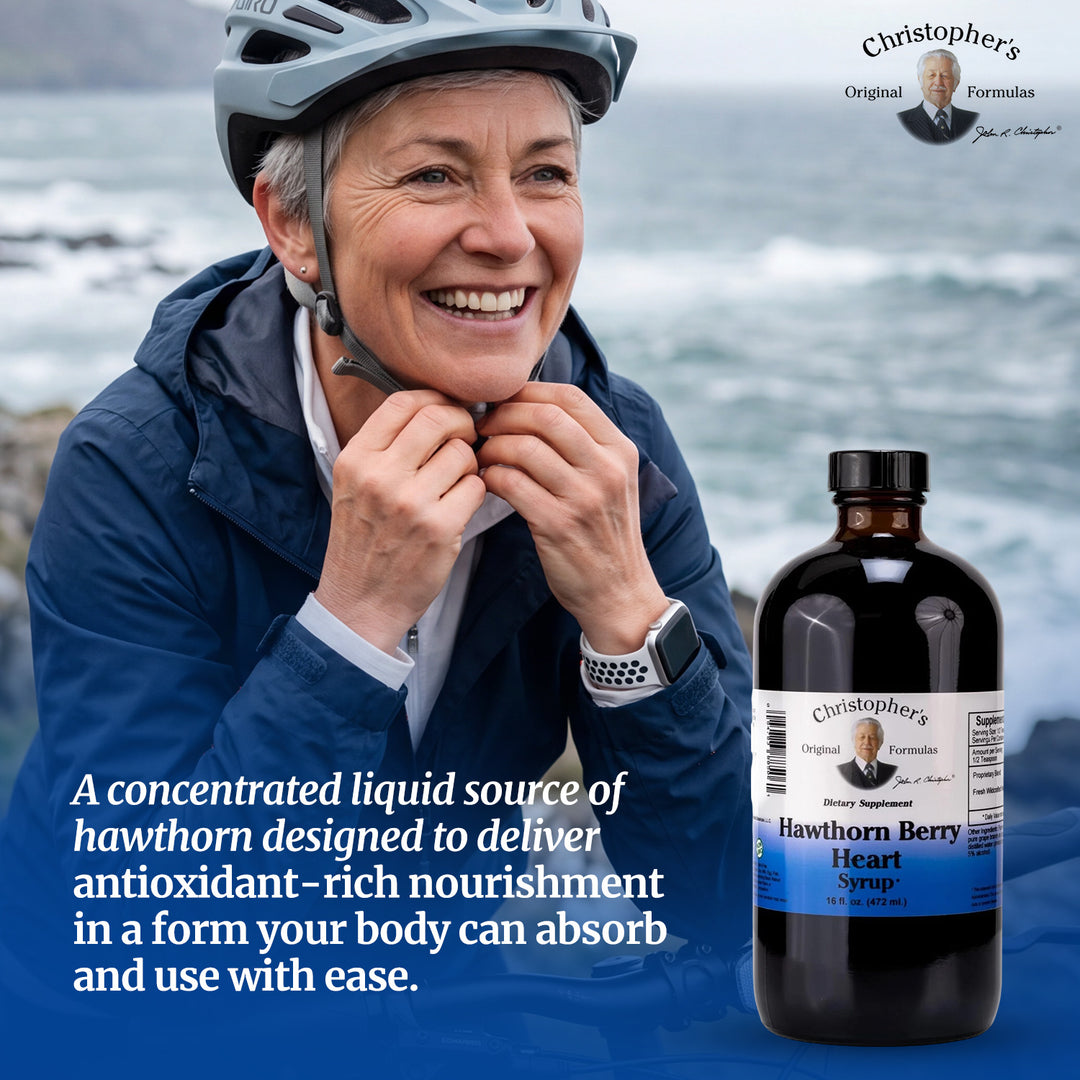 Hawthorn Berry Heart Syrup