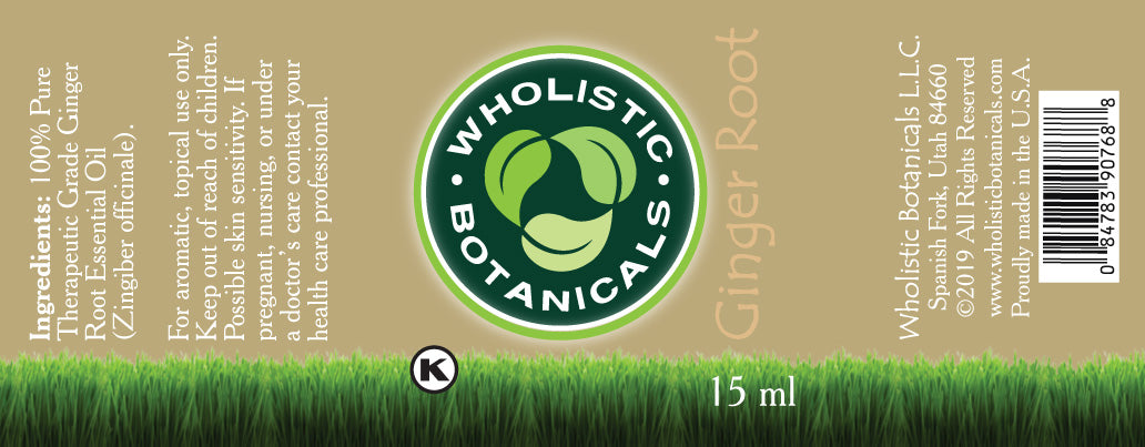 Ginger Root Essential Oil