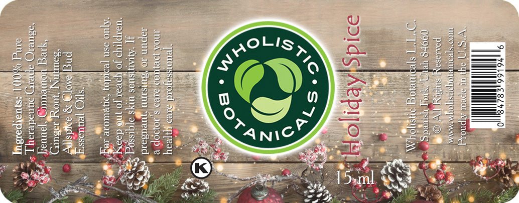 Holiday Spice Essential Oil